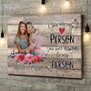 Best Friend You Are My Person Besties Custom Photo Personalized Canvas