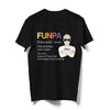 73787-Grandpa Funpa Only Cooler Funny Personalized Shirt H2