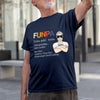 Grandpa Grandfather Funpa From Grandkids Funny Personalized Shirt