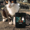 73410-Cat Dad The Cat Father Funny Personalized Mug H0