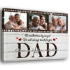 74227-Dad Father Daughter Son Film Roll Meaningful Personalized Canvas H0