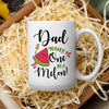 74391-Dad Father One In A Melon Daughter Son Cute Funny Mug H1