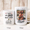 76231-Best Friends I Wish You Lived Next Door Friendship Personalized Mug H0