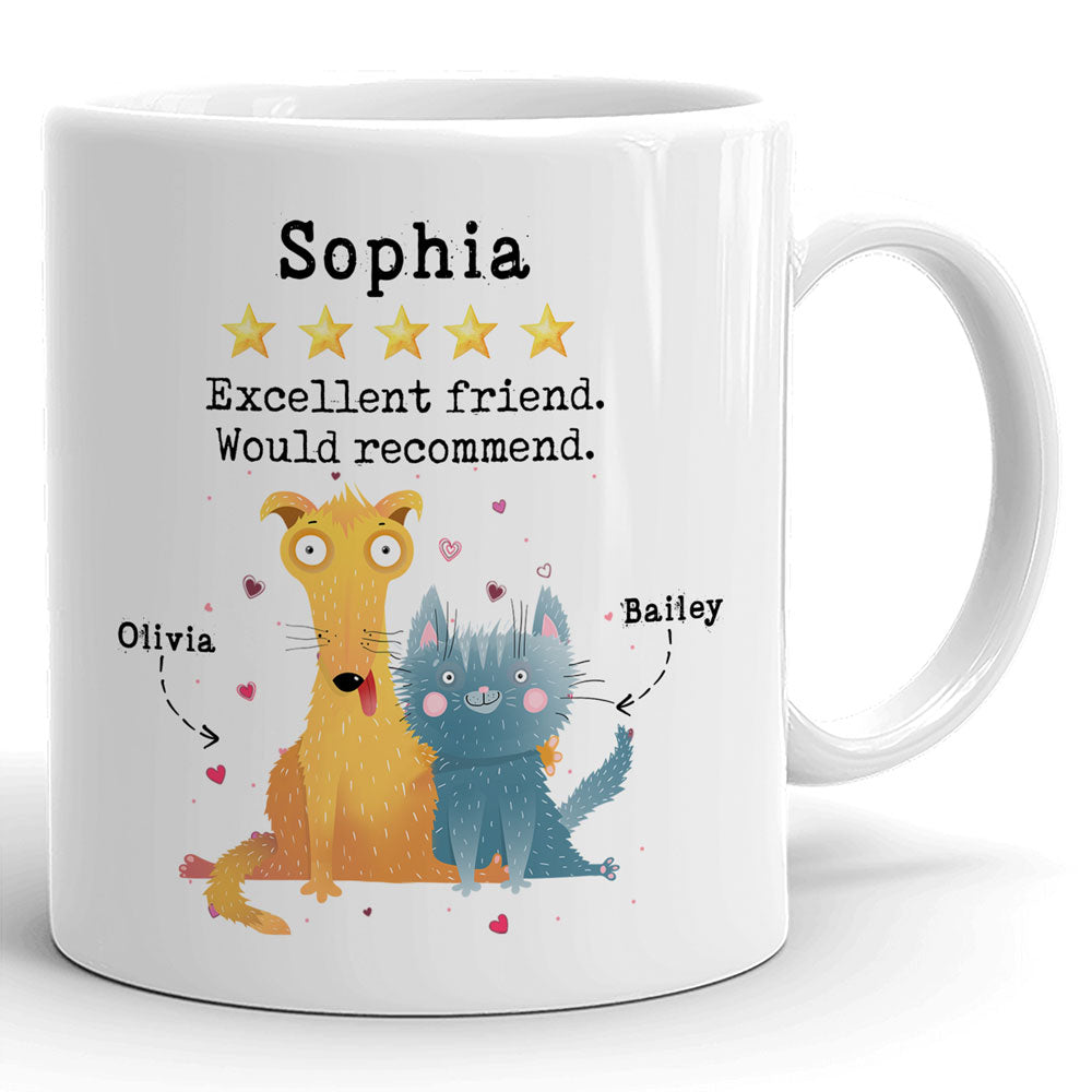 77918-Best Friends Bestie Ride Die Funny Personalized Mug H2