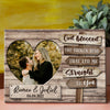 78422-Couple Wife Husband God Blessed Anniversary Personalized Canvas H3