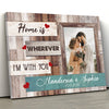 78427-Couple Wife Husband Home Is Wherever Anniversary Personalized Canvas H1