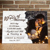 79126-Couple 10 Years Anniversary Marriage Meaningful Personalized Canvas H3