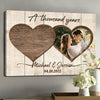 79099-Couple Wedding Anniversary Song Lyrics Personalized Canvas H0