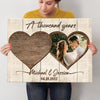 79106-Couple Wedding Anniversary Song Lyrics Personalized Canvas H2