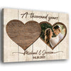 79096-Couple Wedding Anniversary Song Lyrics Personalized Canvas H5