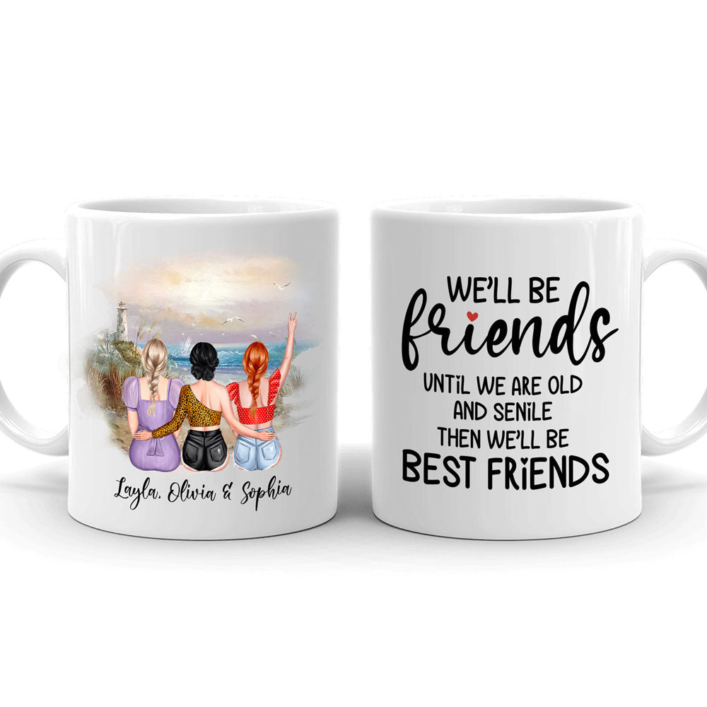 75576-We'll Be New Best Friends Meaningful Personalized Mug H5