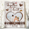 Wife Husband Together Loved Anniversary Meaningful Personalized Canvas