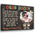 73355-Father's Day Expecting Dad New 1st Love Meaningful Personalized Canvas H5