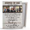 73546-Stepdad Stepfather Bonus Most Amazing Meaningful Personalized Canvas H0