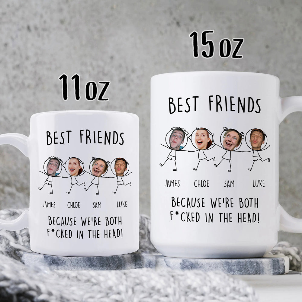 75238-Father's Day Dad Don't Have Ugly Daughter Personalized Image Mug H0