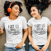 Best Friends Bestie Trouble Funny Shirt