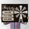 75967-Family Farm Our Home Meaningful Personalized Canvas H3