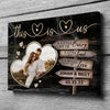 76190-Wife Husband Couple Us Anniversary Personalized Canvas H3