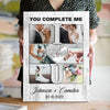 76203-Wife Husband Couple Complete Anniversary Personalized Canvas H2