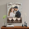 77873-Wife Husband Couple Love Story Anniversary Personalized Canvas H3