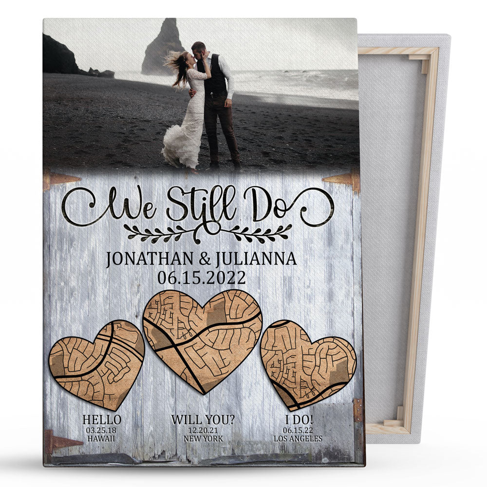 78602-Wife Husband Couple Still Do Anniversary Personalized Canvas H2