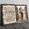 78533-Wife Husband Couple The End Of Life Anniversary Personalized Canvas H0