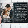 79107-Wife Husband Couple Last Breath Love Anniversary Personalized Canvas H2