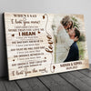 78625-Wife Husband Couple When I Say Anniversary Personalized Canvas H0