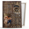 Pet Memorial Dog I&#39;ll Be Waiting At The Door Personalized Canvas