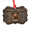 I&#39;ll Be Waiting At The Door Personalized Pet Memorial Dog Ornament