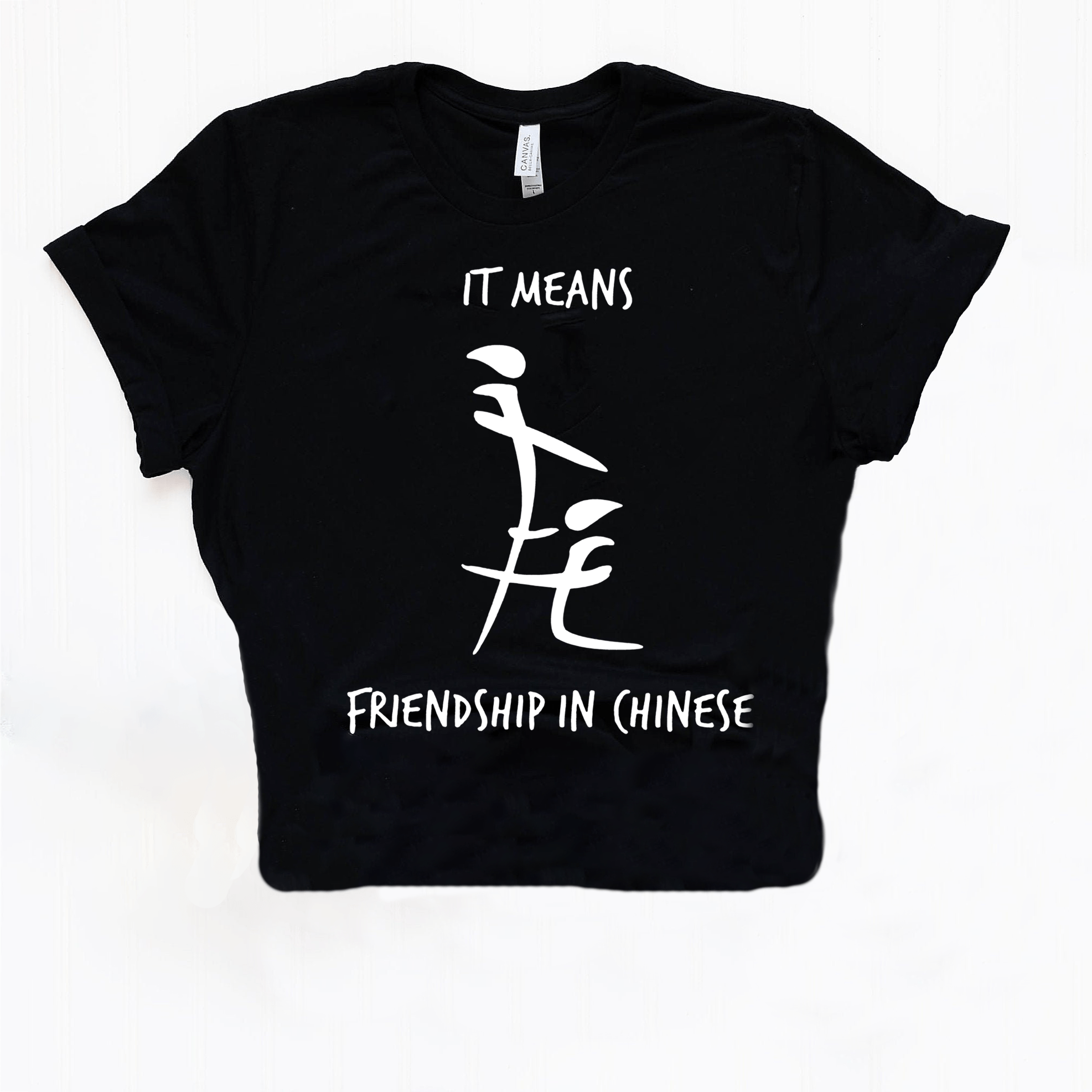 It means friendship in chinese funny sex joke tshirt - Vista Stars -  Personalized gifts for the loved ones