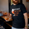 Optimist My Glass Is Half Full Tshirt Gift For Craft Beer Lover