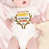 Baby Onesie Gift For Hunting Dad I Am Proof That Daddy Does Not Shoot Blanks