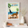 And Into The Ocean I Go To Lose My Mind Golden Retriever Poster For Dog Lover