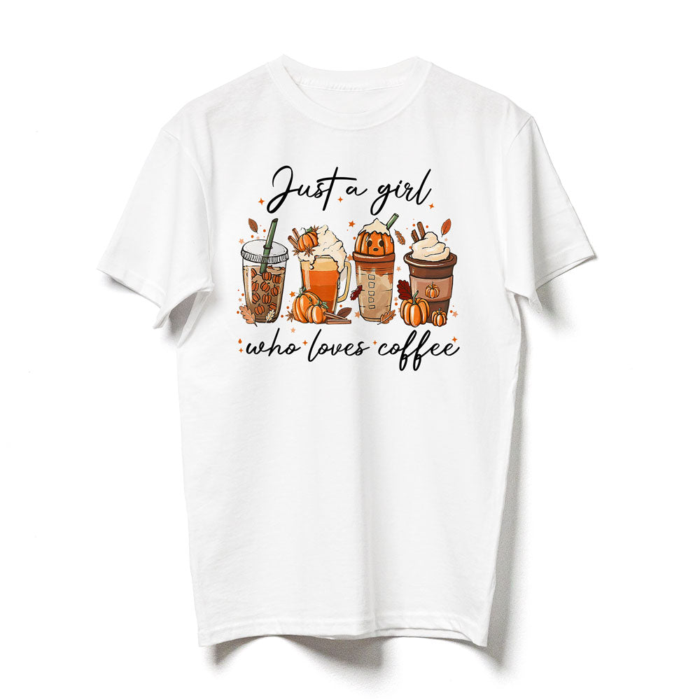 Just A Girl Who Loves Coffee Shirt