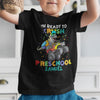 Kid Preschool Back To School Dinosaur Truck Funny Personalized Shirt