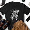 King Of The Grill BBQ Funny Gift For Dad Shirt