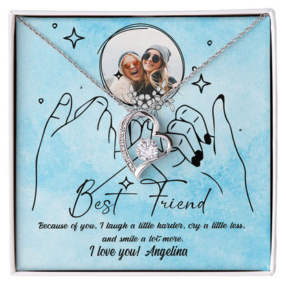 Pinky Promise Knot Of Friendship Best Friend Personalized Necklace