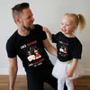 Like Father Like Daughter Oh Crap Cool Dad &amp; Daughter Personalized Shirt