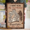 Loss Of Husband Memorial I Miss You Heaven Personalized Canvas