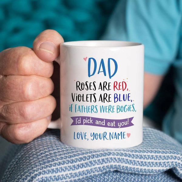 Dad And Daughter Son Daddy You Are Roarsome Funny Personalized Mug - Vista  Stars - Personalized gifts for the loved ones