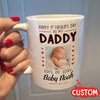 Personalized Gift For New Dad Happy First Father&#39;s Day Mug