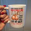 Funny Father&#39;s Day Gift For Bonus Dad Not From Your Sack Step Dad Mug