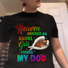 Sympathy Gift For Loss Of Dog Boxer Memorial Heaven Needed An Angel God Picked My Dog Tshirt