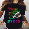 Sympathy Gift For Loss Of Dog Boston Terrier Memorial Heaven Needed An Angel God Picked My Dog Tshirt