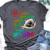 Sympathy Gift For Loss Of Dog Schnauzer Memorial Heaven Needed An Angel God Picked My Dog Tshirt