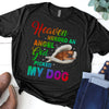 Sympathy Gift For Loss Of Dog Boxer Memorial Heaven Needed An Angel God Picked My Dog Tshirt