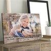 Personalized Sympathy Gift For Loss Of Mom In Loving Memorial Of Mother Canvas