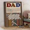 Personalized Dad Can Fix Everything Canvas Gift for Dad