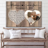 Personalized Anniversary Gift Lyrics Song Canvas Couple Gift For Her For Him
